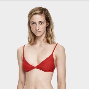 Nu Swim “Cyn Top” & “Basic High Bottom” - Poppy XS